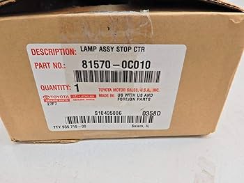 ころひ Amazon.com: Genuine Toyota 81570-0C010 Stop Lamp Assembly